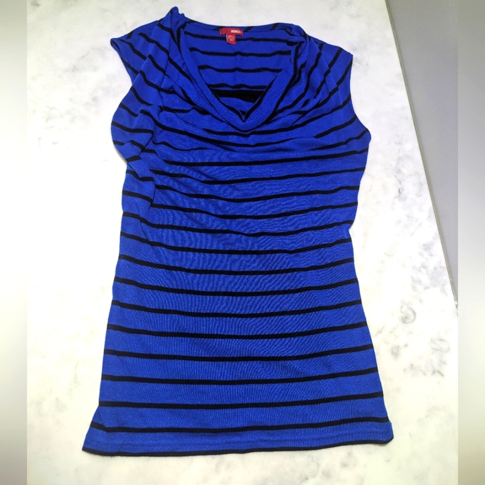 Bongo Cow Neck Tunic  / Striped Tunic